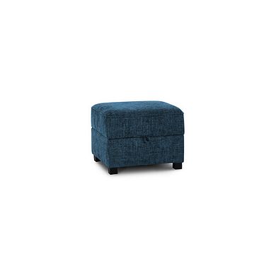 Melbourne Storage Footstool in Enzo Marine Fabric