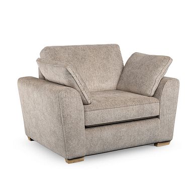 Melton Armchair in  Tilda Latte Fabric