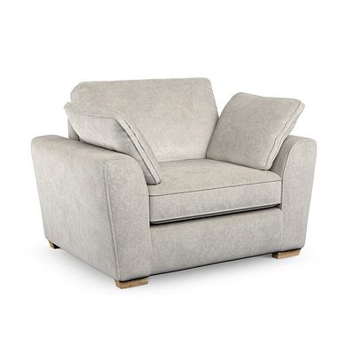 Melton Armchair in Tilda Natural Fabric