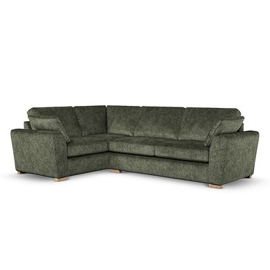 Melton Right Hand Corner Sofa in Tilda Emerald Fabric