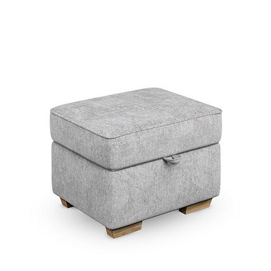 Melton Storage Footstool in Tilda Cloud Fabric
