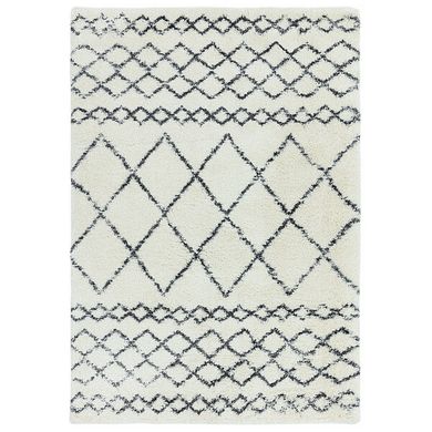Mika Rug 200 x 290cm - WhiteBlack