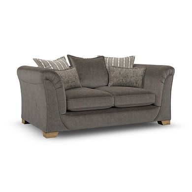 Milldale 2 Seater Pillow Back Sofa in Garda Moody Fabric with Earth Scatters