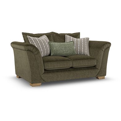 Milldale 2 Seater Sofa in Garda Seaweed Fabric with Earth Scatters