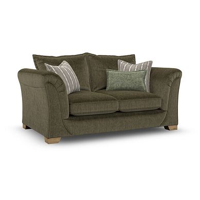 Milldale 2 Seater Sofa in Garda Seaweed Fabric with Earth Scatters