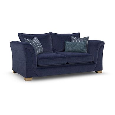 Milldale 3 Seater Sofa in Garda Atomic Fabric with Navy Scatters