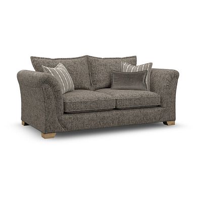 Milldale 3 Seater Sofa in  Milo Mocha Fabric with Earth Scatters