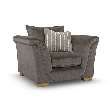 Milldale Armchair in Garda Moody Fabric with Earth Scatters