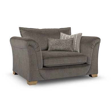 Milldale Loveseat in Garda Moody Fabric with Earth Scatters