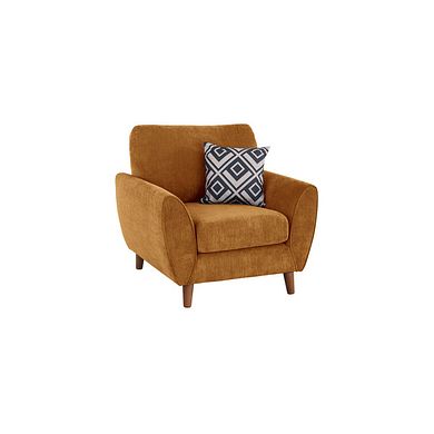 Milner Armchair in Mustard Fabric