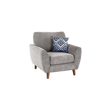 Milner Armchair in Shark Fabric