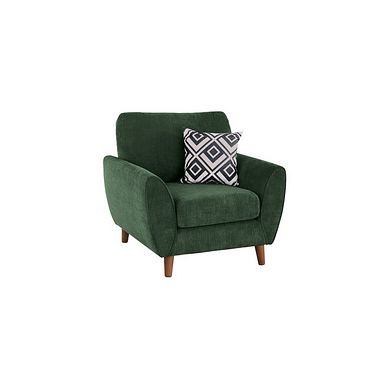 Milner Armchair in Teal Fabric