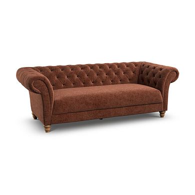 Montgomery 3 Seater Sofa in Arlan Copperwood Fabric