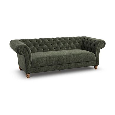 Montgomery 3 Seater Sofa in Arlan Mossy Fabric