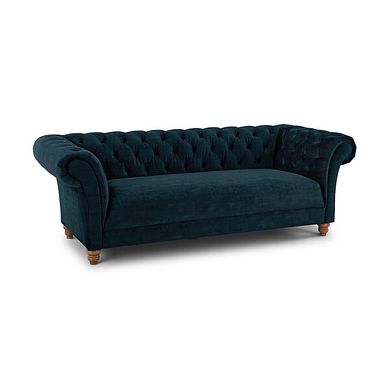 Montgomery 3 Seater Sofa in Airforce Velvet
