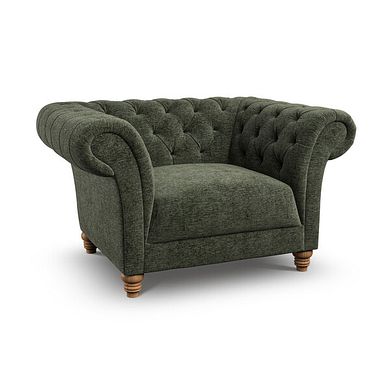 Montgomery Armchair in Arlan Mossy Fabric