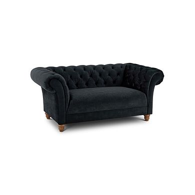 Montgomery 2 Seater Sofa in Charcoal Velvet