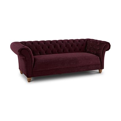 Navy Velvet 2 Seater Sofa | Montgomery | Oak Furnitureland