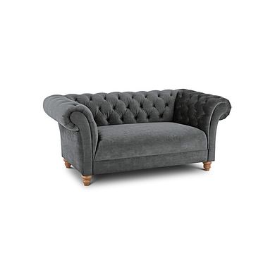Montgomery 2 Seater Sofa in Steel Velvet