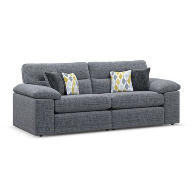 Morgan 3 Seater Sofa in Santos Grey