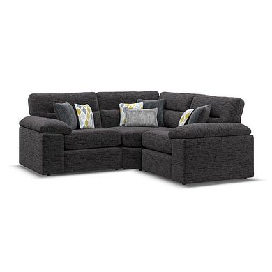 Morgan Modular Group 1 in Santos Black with Green and Grey Scatters 