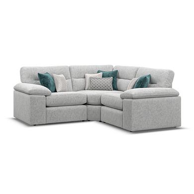 Morgan Modular Group 1 in Cupid Silver fabric