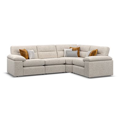Morgan Modular Group 2 in Cupid Beige fabric