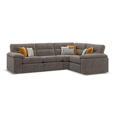 Morgan Modular Group 2 in Cupid Brown fabric
