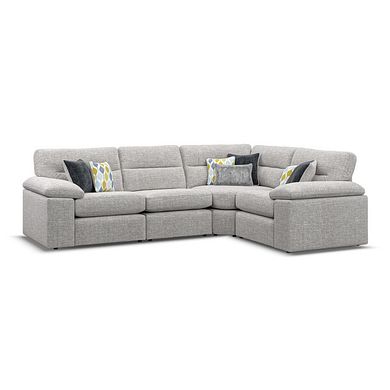 Morgan Modular Group 2 in Santos Silver with Green and Grey Scatters 