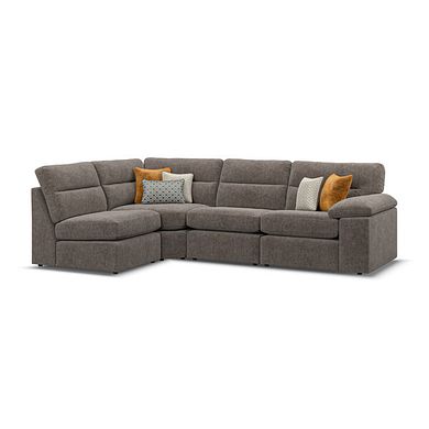 Morgan Modular Group 5 in Cupid Brown fabric