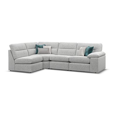 Morgan Modular Group 5 in Cupid Silver fabric