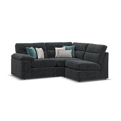 Morgan Modular Group 6 in Cupid Charcoal fabric