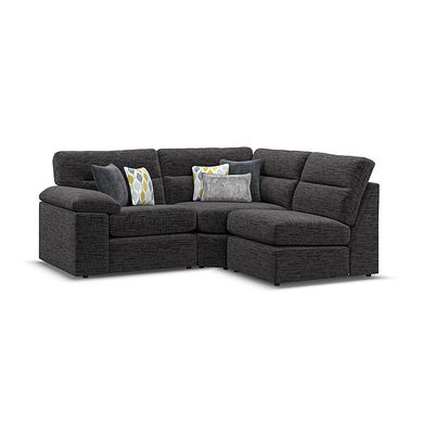 Morgan Modular Group 6 in Santos Black with Green and Grey Scatters 