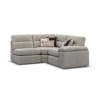 Morgan Modular Group 7 in Santos Mink with Orange and Beige Scatters 