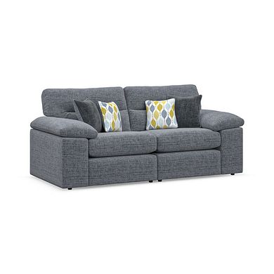 Morgan Modular Group 8 in Santos Grey with Green and Grey Scatters 