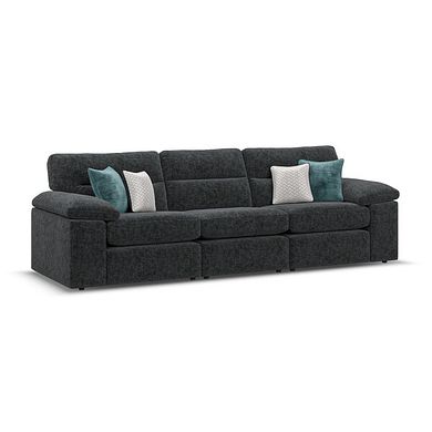 Morgan Modular Group 9 in Cupid Charcoal fabric