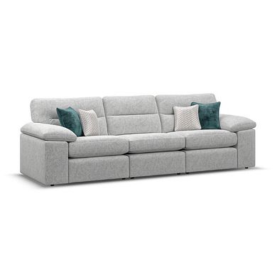 Morgan Modular Group 9 in Cupid Silver fabric