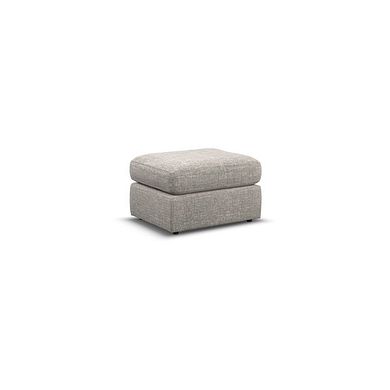 Morgan Small Fender Footstool in Santos Mink fabric