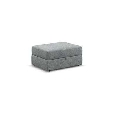 Morgan Storage Footstool in Santos Steel