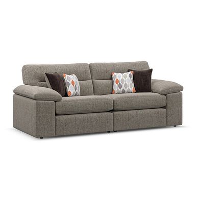 Morgan 3 Seater Sofa in Santos Taupe