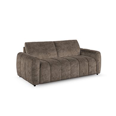 Nap 3 Seater Sofa in Dapple Chocolate Fabric