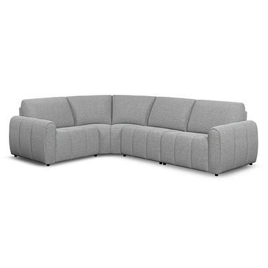 Nap 4 Seat Right Hand Modular Corner Sofa in Coastal Mist Fabric - Group 2