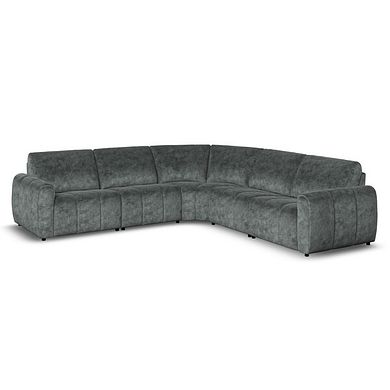 Nap 5 Seat Modular Corner Sofa in Dapple Grey Fabric  - Group 3