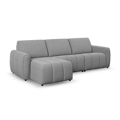 Nap Modular 3 Seater Left Hand Chaise Sofa in  Coastal Mist Fabric- Group 14