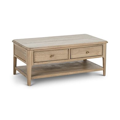 Newton Light Natural Solid Oak Coffee Table