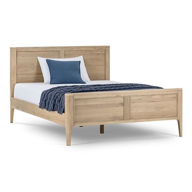 Newton Light Natural Solid Oak King-Size Bed