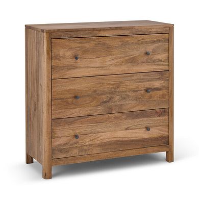 Noah Solid Mango 3 Drawer Chest