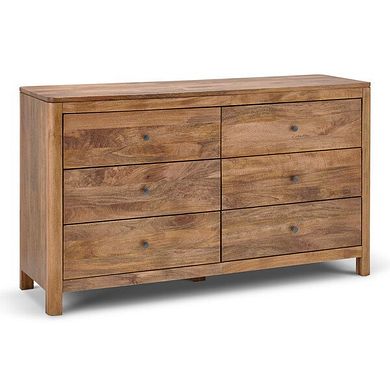 Noah Solid Mango 6 Drawer Chest