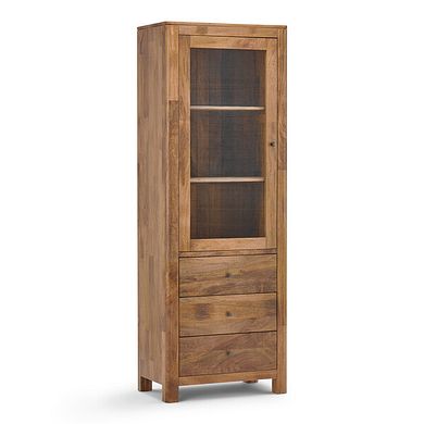Noah Solid Mango Display Cabinet