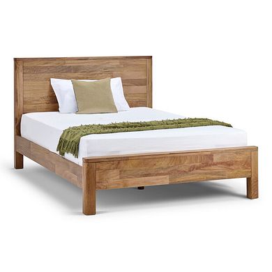 Noah Solid Mango Double Bed